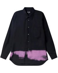 COMME DES GARÇON BLACK - Spray-Paint Shirt - Lyst