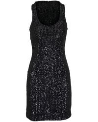 Michael Kors - Sequin-Embellished Mini Dress - Lyst