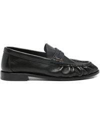 Saint Laurent - Leather Loafers - Lyst
