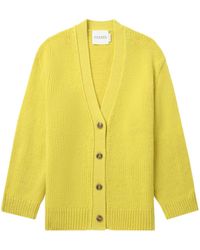 Closed - V-neck Button-up Cardigan - Lyst