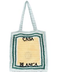 Casablancabrand - Tennis Crochet Tote Bag - Lyst