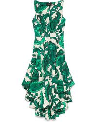 Etro - Paisley Print Midi -jurk - Lyst