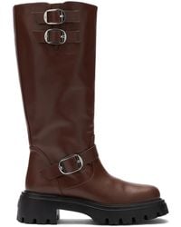 Stuart Weitzman - Emerson Moto Boot - Lyst