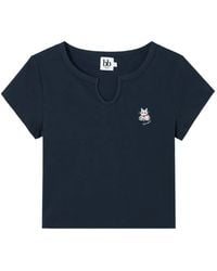 B+ AB - Cat-Patch T-Shirt - Lyst