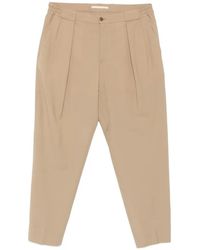 Briglia 1949 - Pleated Tapered Trousers - Lyst