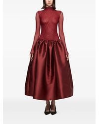 Atu Body Couture - Sheer Ruffled Dress - Lyst