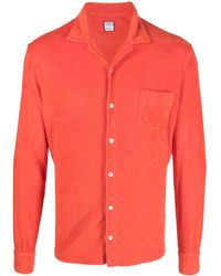 Fedeli - Polo En Coton Éponge - Lyst