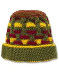 Nicholas Daley - Roots Patterned Beanie Hat - Lyst