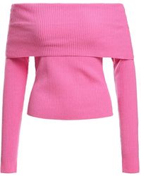 Essentiel Antwerp - Killy Ribbed Off-The-Shoulder Sweater - Lyst