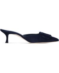 Manolo Blahnik - Mules Maysale 50Mm - Lyst