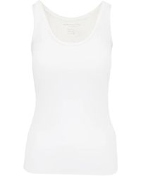 Majestic Filatures - Geribbelde Tanktop - Lyst