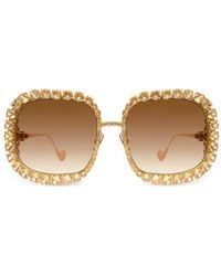 Anna Karin Karlsson - Starry Sky Crystal-Embellished Sunglasses - Lyst