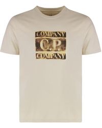 C.P. Company - Round-Neck Tee - Lyst