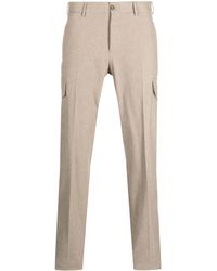 PT Torino - Cargo Stretch-Cotton Trousers - Lyst