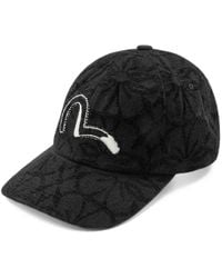 Evisu - Kamon Logo-Embroidered Jacquard Baseball Cap - Lyst