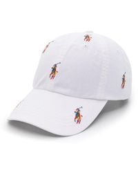 Polo Ralph Lauren - Cappello da baseball con ricamo Polo Pony - Lyst
