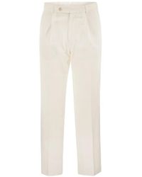 BOSS - Pantalon Fuselé En Velours Côtelé Italien - Lyst