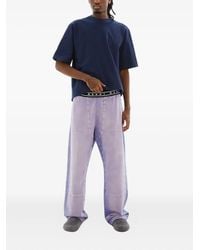 Marni - Hose mit Logo-Bund - Lyst
