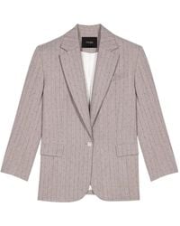 Maje - Veste De Tailleur À Strass - Lyst