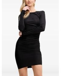 ARMANI EXCHANGE - Abito Corto A Maniche Lunghe - Lyst