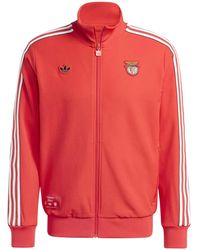 adidas - Giacca Con Dettaglio A Tre Righe - Lyst