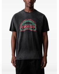 Willy Chavarria - T-Shirt Imprimé À Effet Usé - Lyst