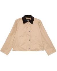 Maje - Jacke mit Kragenbesatz - Lyst