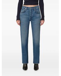 Citizens of Humanity - High-Rise Slim-Fit Jeans - Lyst