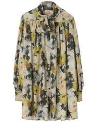 Rodebjer - Robe Mi-Longue The Nayou À Fleurs Imprimées - Lyst