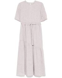 Peserico - Punto Luce Midi-Jurk Met Ketting - Lyst