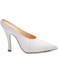 Magda Butrym - Pointed-Toe Heeled Mules - Lyst