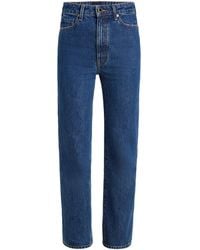 KHAITE - Straight Jeans - Lyst