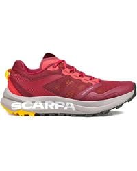 SCARPA - Baskets À Empiècements En Résille - Lyst