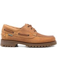 Sebago - Leather Lace-Up Boat Shoes - Lyst