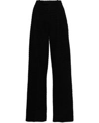 Gucci - Waffle-Effect Tweed Trousers - Lyst