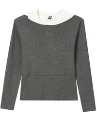 Izzue - Jersey Con Efecto A Capas De Manga Larga - Lyst
