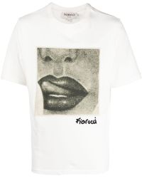 Fiorucci - Graphic-print Organic Cotton T-shirt - Lyst