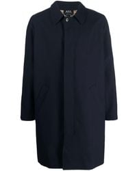 A.P.C. - Single-Breasted Coats - Lyst