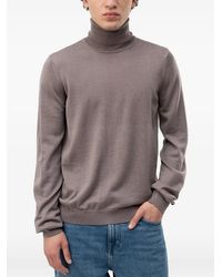 HUGO - Turtleneck Sweater - Lyst