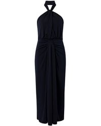 Cinq À Sept - Kaily Halterneck Maxi Dress - Lyst