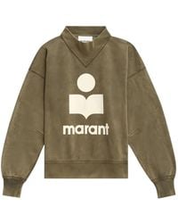 Isabel Marant - Sweater Met Logoprint - Lyst