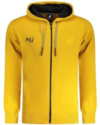 U.S. Grand - Logo-Embroidered Zip-Up Hoodie - Lyst