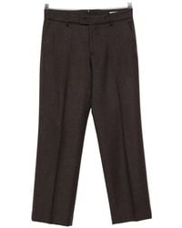 Berwich - Pressed-Crease Belt-Loop Trousers - Lyst
