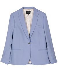 PS by Paul Smith - Single-breasted Wool Blazer - Lyst
