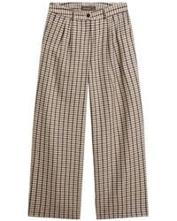 Woolrich - Pantalon Court À Carreaux - Lyst