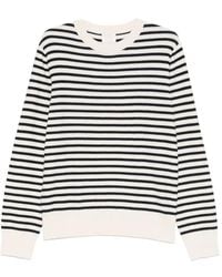 A.P.C. - Jersey De Punto A Rayas - Lyst