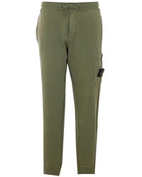 Stone Island - Elasticated Patch Logo Track Pants - Lyst