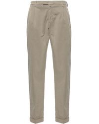 Briglia 1949 - Inverted-pleat Tapered Chinos - Lyst