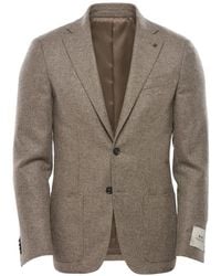 Corneliani - Single-Breasted Notch-Lapel Jacket - Lyst