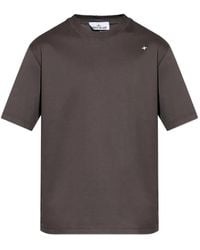 Stone Island - Star-Print T-Shirt - Lyst